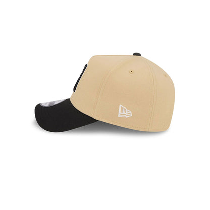 This is a Arizona Diamondbacks City Sidepatch Light Beige 9FORTY A-Frame Adjustable Cap 5