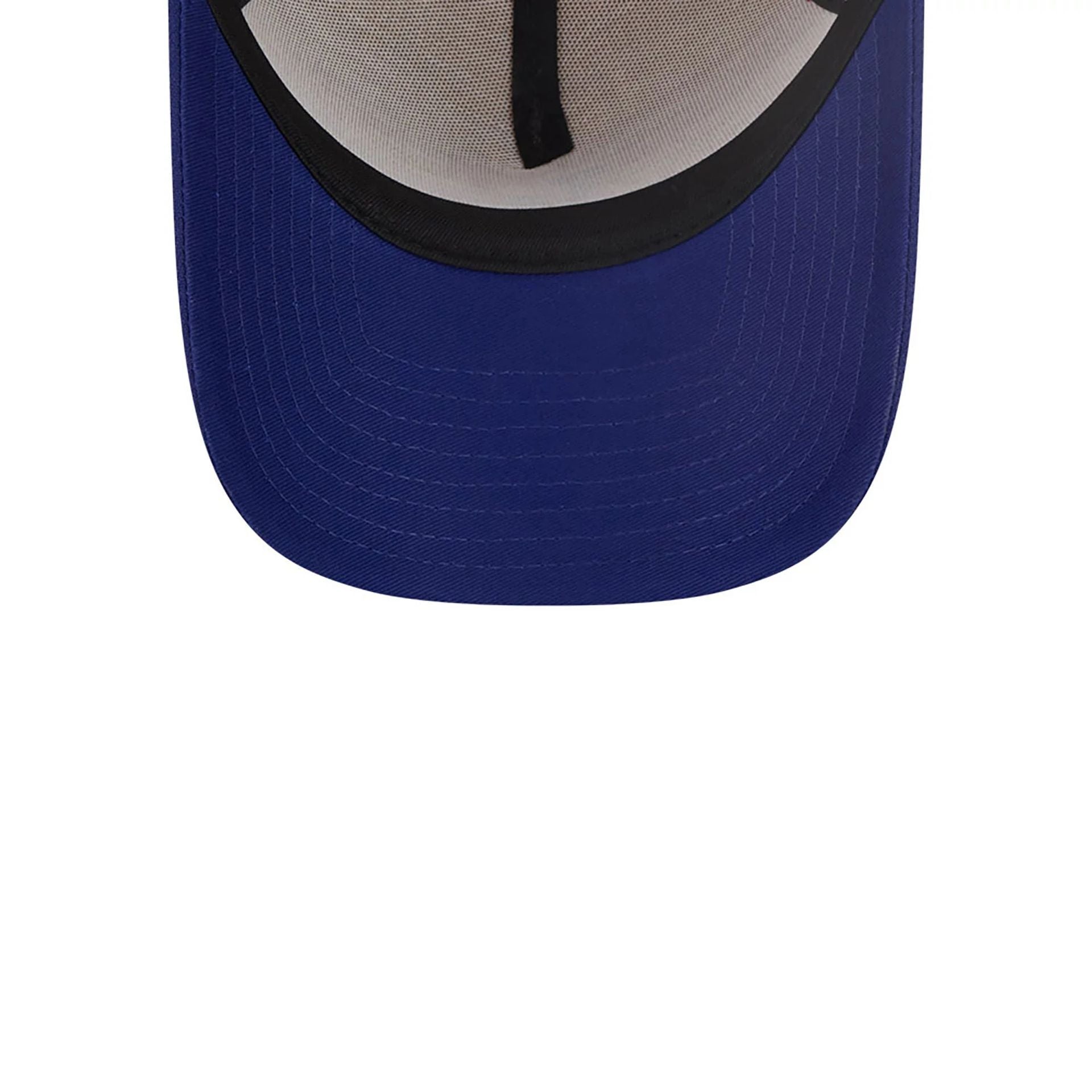 This is a LA Dodgers City Sidepatch Light Beige 9FORTY A-Frame Adjustable Cap 2