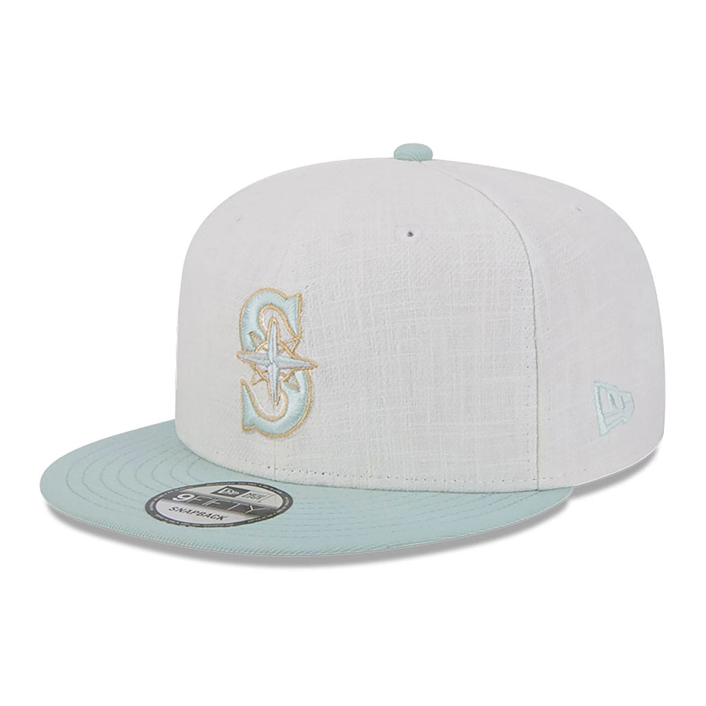 This is a Seattle Mariners Minty Breeze White 9FIFTY Snapback Cap 4