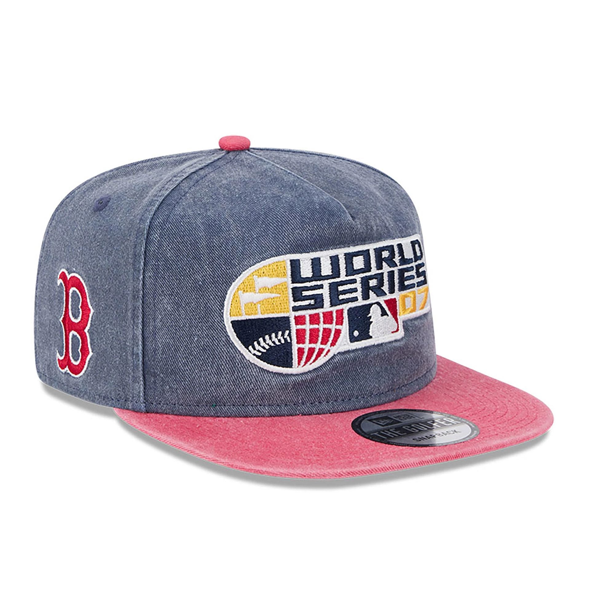 This is a Boston Red Sox Pigment Dyed Navy Golfer Cap 1