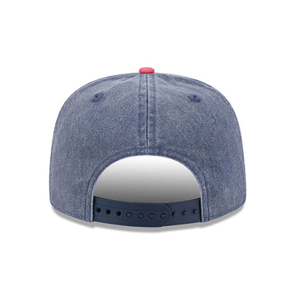 This is a Boston Red Sox Pigment Dyed Navy Golfer Cap 5