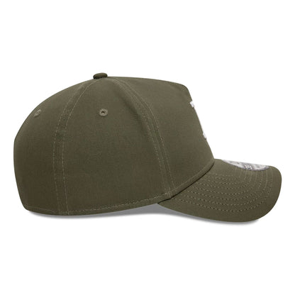 This is a LA Dodgers League Essential Khaki 39THIRTY A-Frame Stretch Fit Cap 2