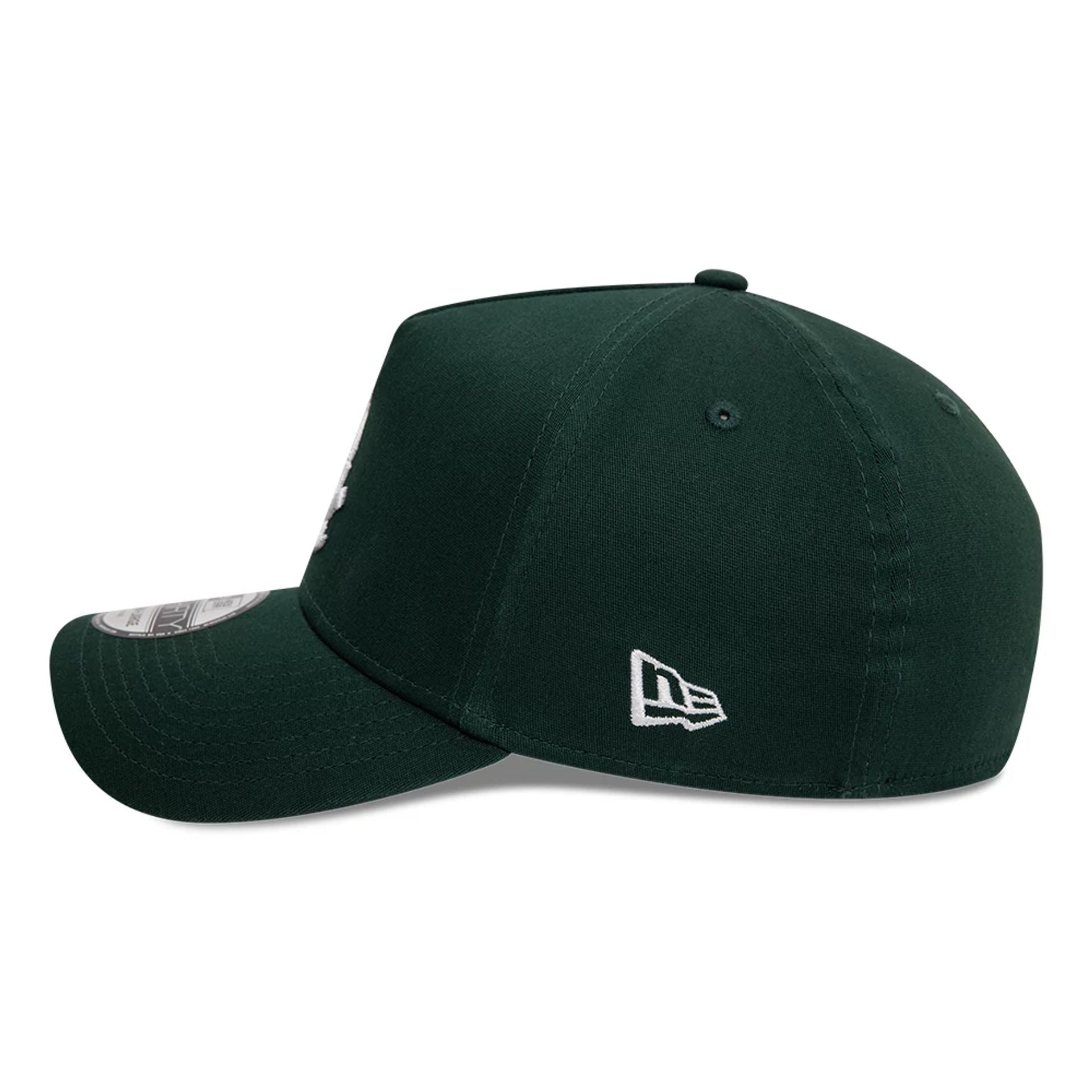 This is a Chicago White Sox League Essential Dark Green 39THIRTY A-Frame Stretch Fit Cap 6