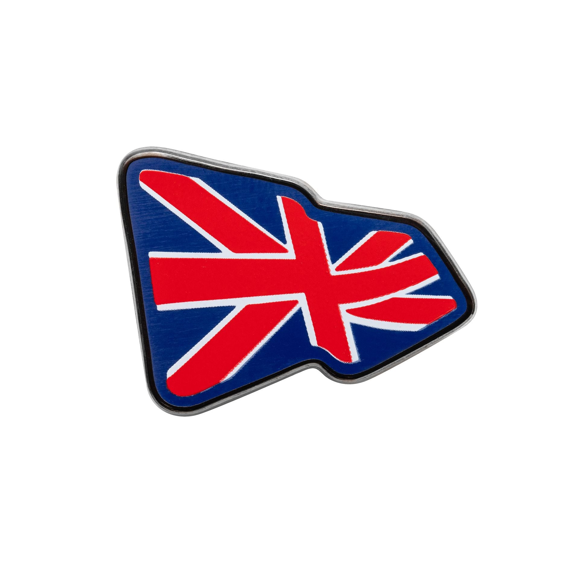 This is a New Era Union Jack Flag Infill Red Pin Badge 1