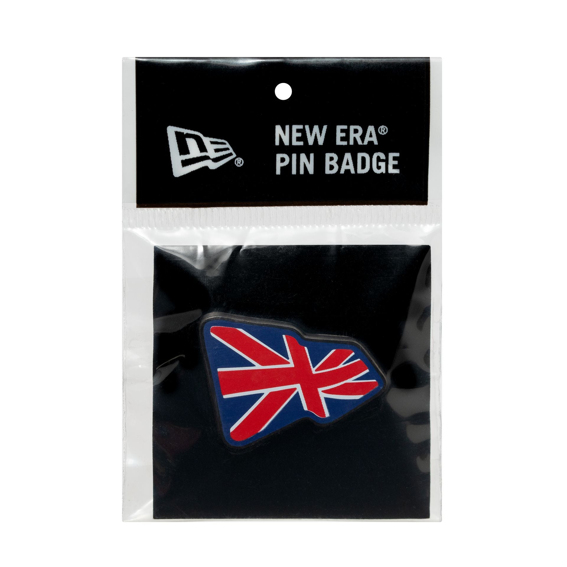 This is a New Era Union Jack Flag Infill Red Pin Badge 3