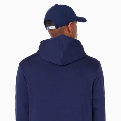 The Male model is wearing Memphis Grizzlies NBA Navy Pullover Hoodie 3