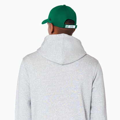 The Male model is wearing Boston Celtics NBA Grey Pullover Hoodie 3