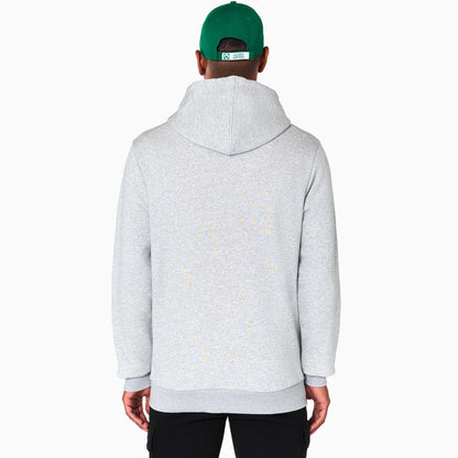 The Male model is wearing Boston Celtics NBA Grey Pullover Hoodie 7