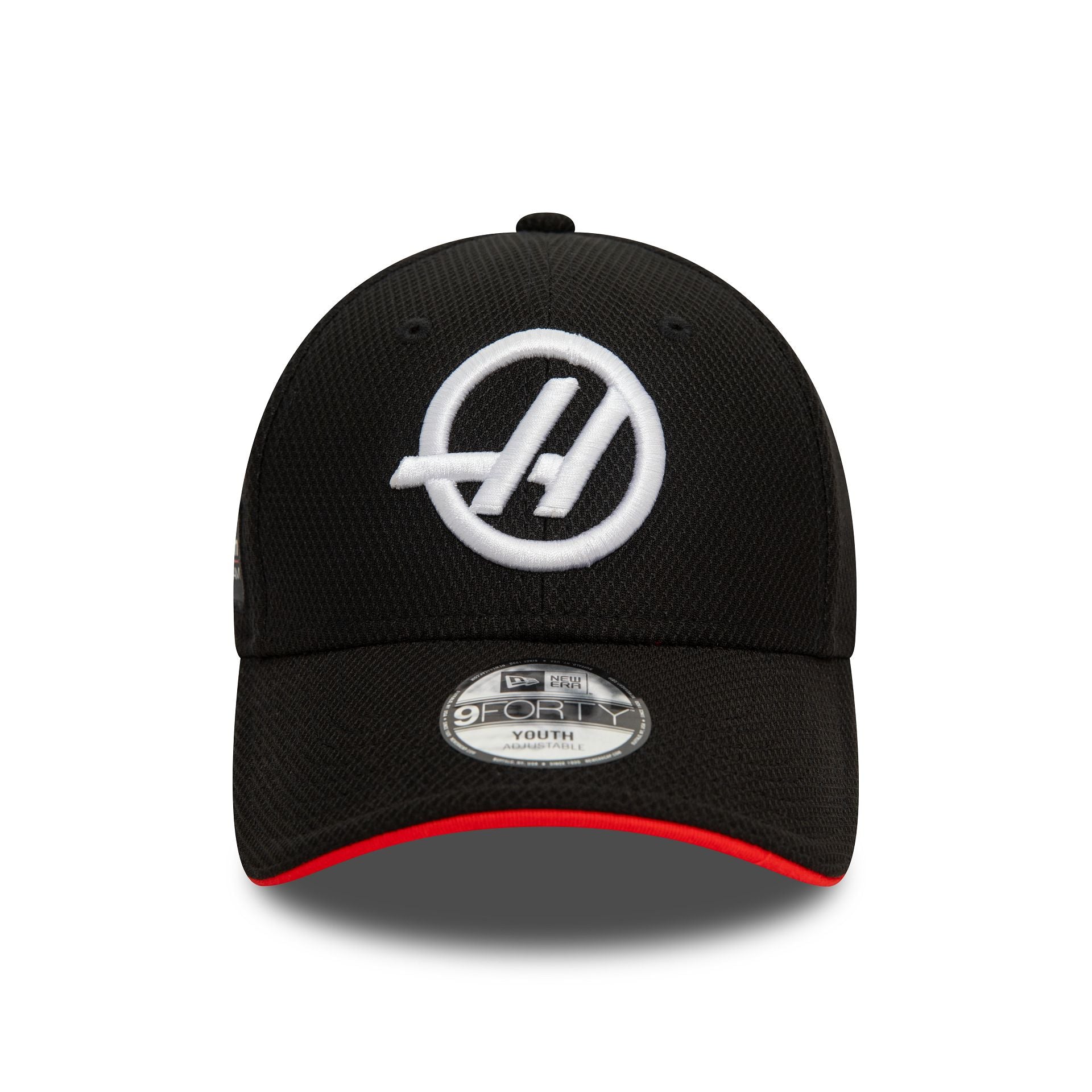 This is a Haas Formula 1 Youth Team Black 9FORTY Adjustable Cap 2