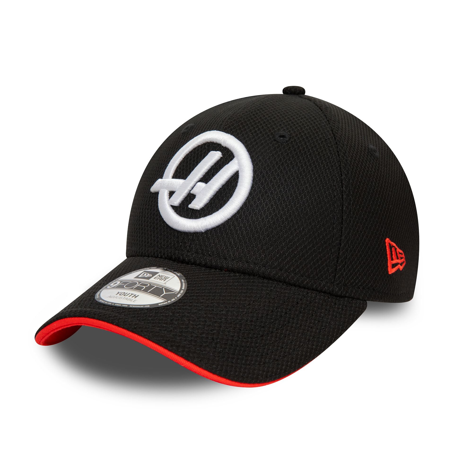 This is a Haas Formula 1 Youth Team Black 9FORTY Adjustable Cap 1