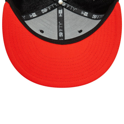 This is a MoneyGram Haas F1 Team Black 59FIFTY Fitted Cap 5