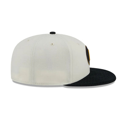 This is a Pittsburgh Pirates City Mesh Chrome White 59FIFTY Fitted Cap 6