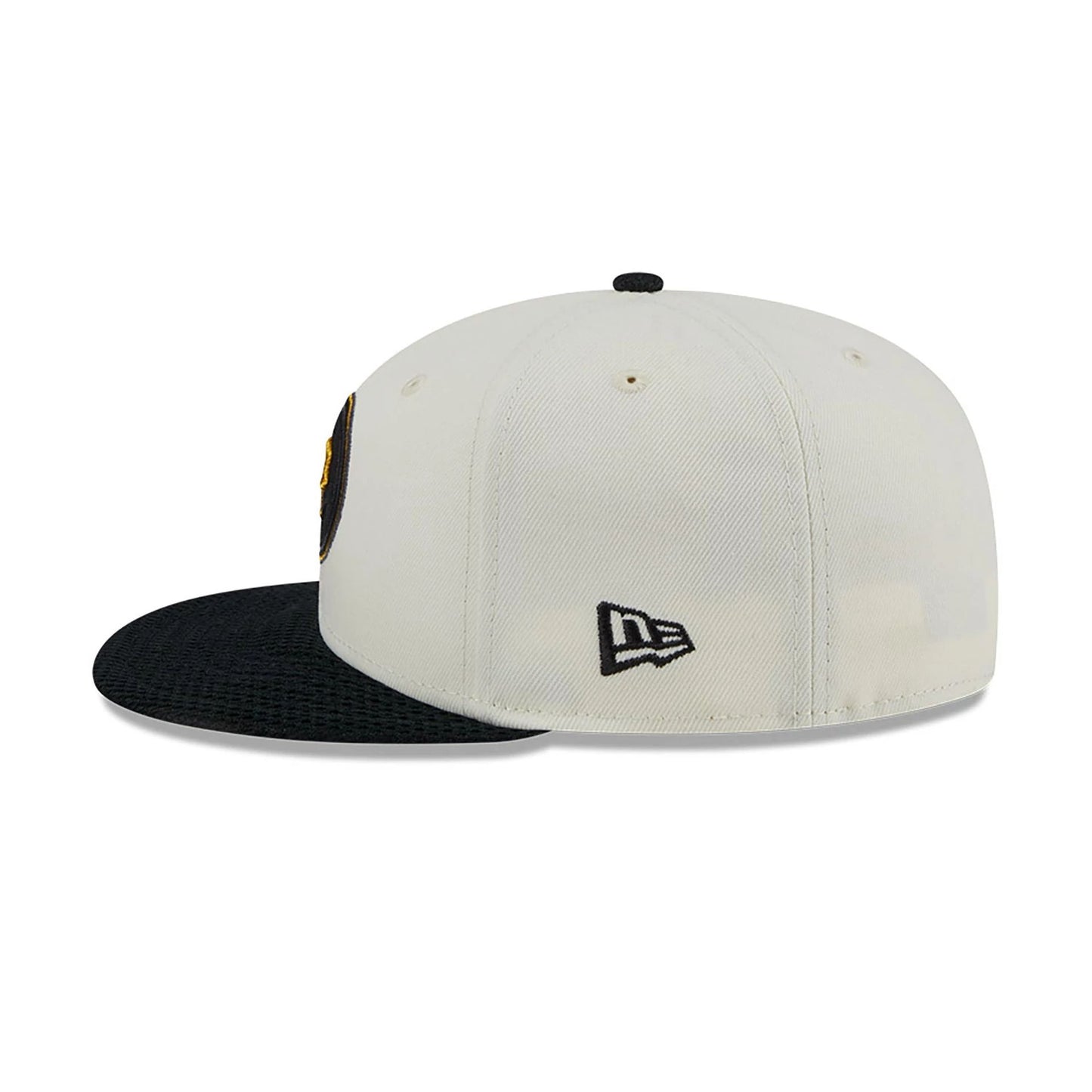 This is a Pittsburgh Pirates City Mesh Chrome White 59FIFTY Fitted Cap 7