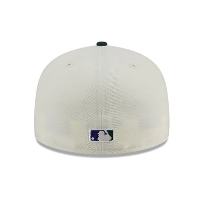 This is a Colorado Rockies City Mesh Chrome White 59FIFTY Fitted Cap 6