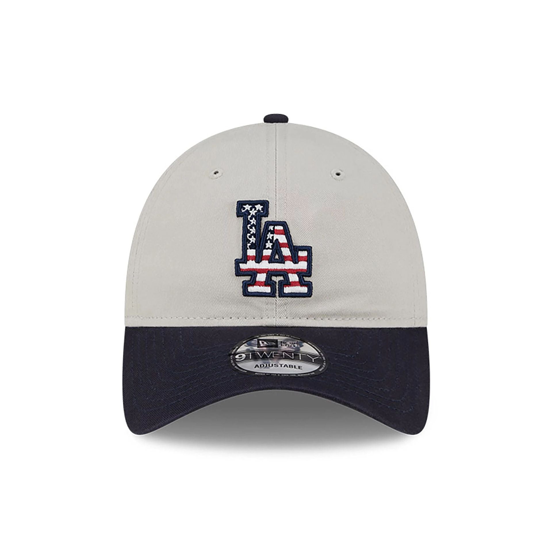 This is a LA Dodgers MLB 4th Of July Grey 9TWENTY Adjustable Cap 3