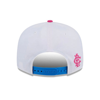 This is a Tampa Bay Rays MLB Big League Chew White 9FIFTY Snapback Cap 7