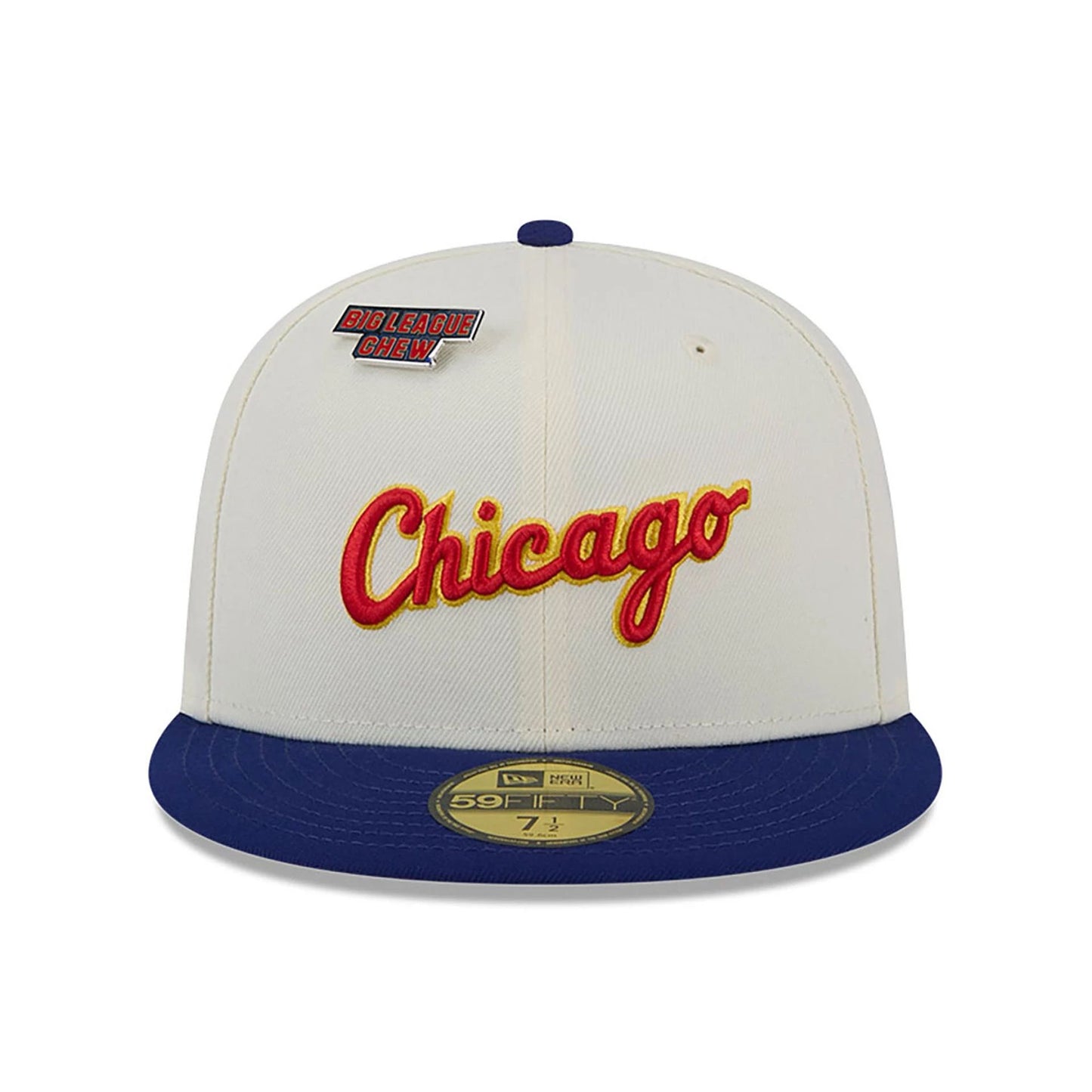 This is a Chicago White Sox MLB Big League Chew White 59FIFTY Fitted Cap 6