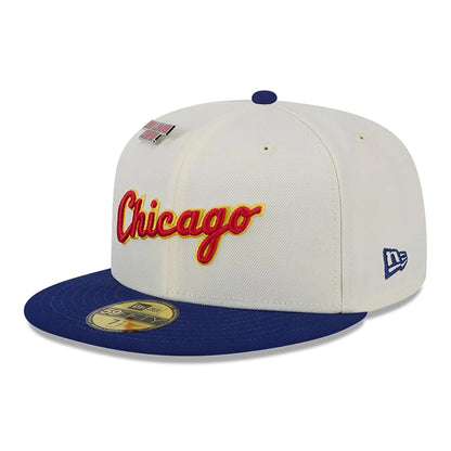 This is a Chicago White Sox MLB Big League Chew White 59FIFTY Fitted Cap 7