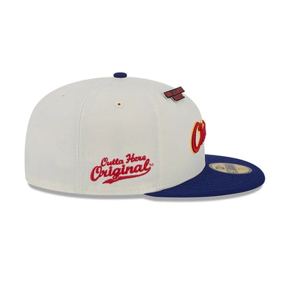 This is a Chicago White Sox MLB Big League Chew White 59FIFTY Fitted Cap 3