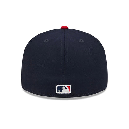 This is a Atlanta Braves MLB Big League Chew Navy 59FIFTY Fitted Cap 6