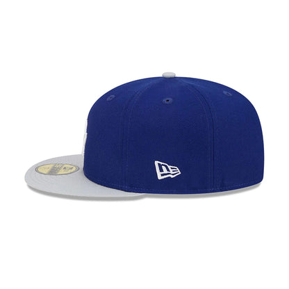 This is a LA Dodgers MLB Big League Chew Dark Blue 59FIFTY Fitted Cap 6