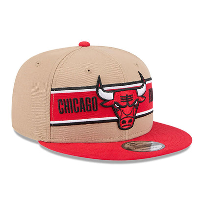 This is a Chicago Bulls NBA Draft Beige 9FIFTY Snapback Cap 5