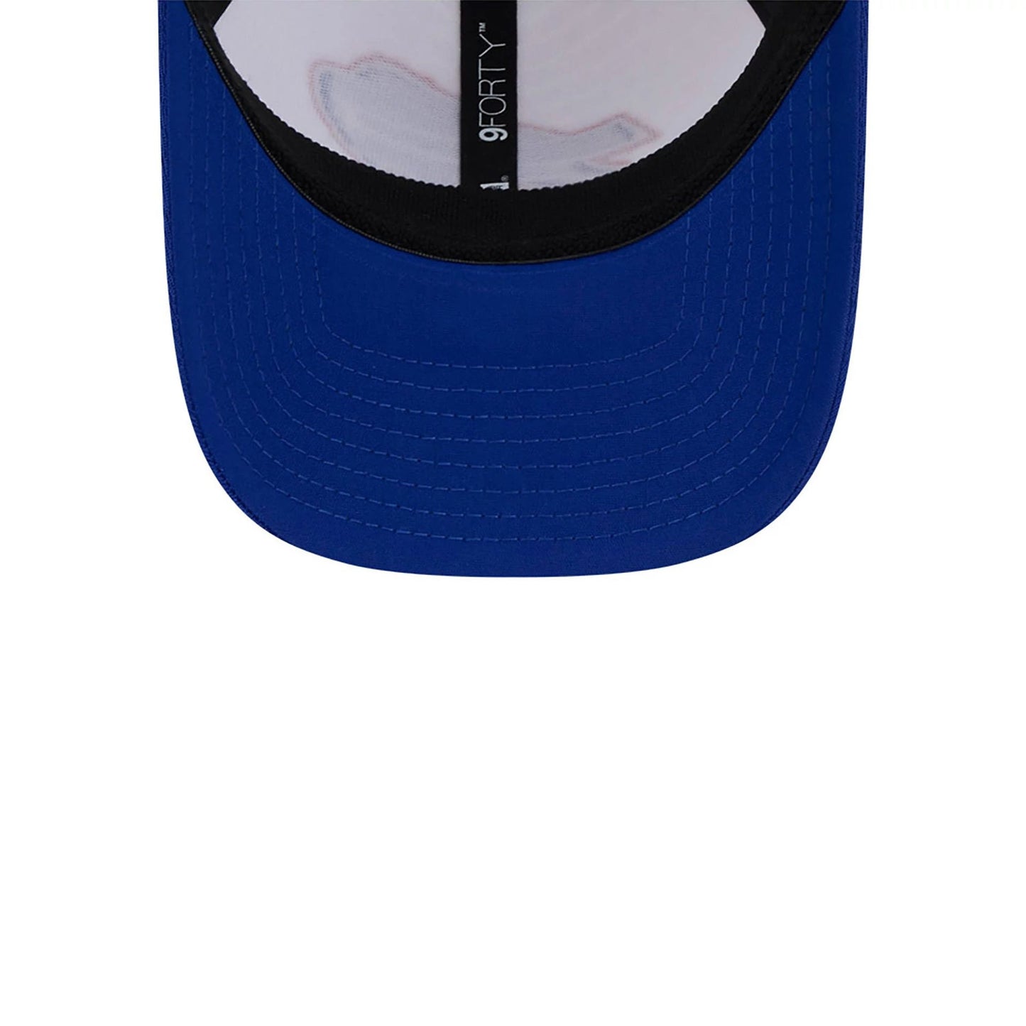 This is a Buffalo Bills NFL Training 2024 White 9FORTY Stretch Snap Cap 2