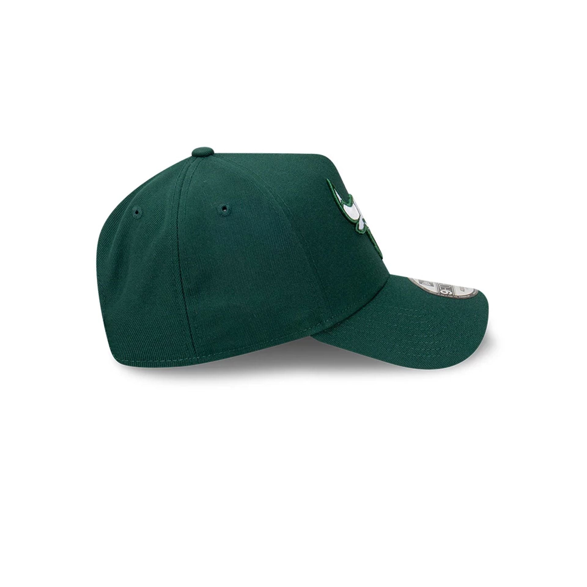 This is a Chicago Bulls Repreve Dark Green 9FORTY A-Frame Adjustable Cap 6