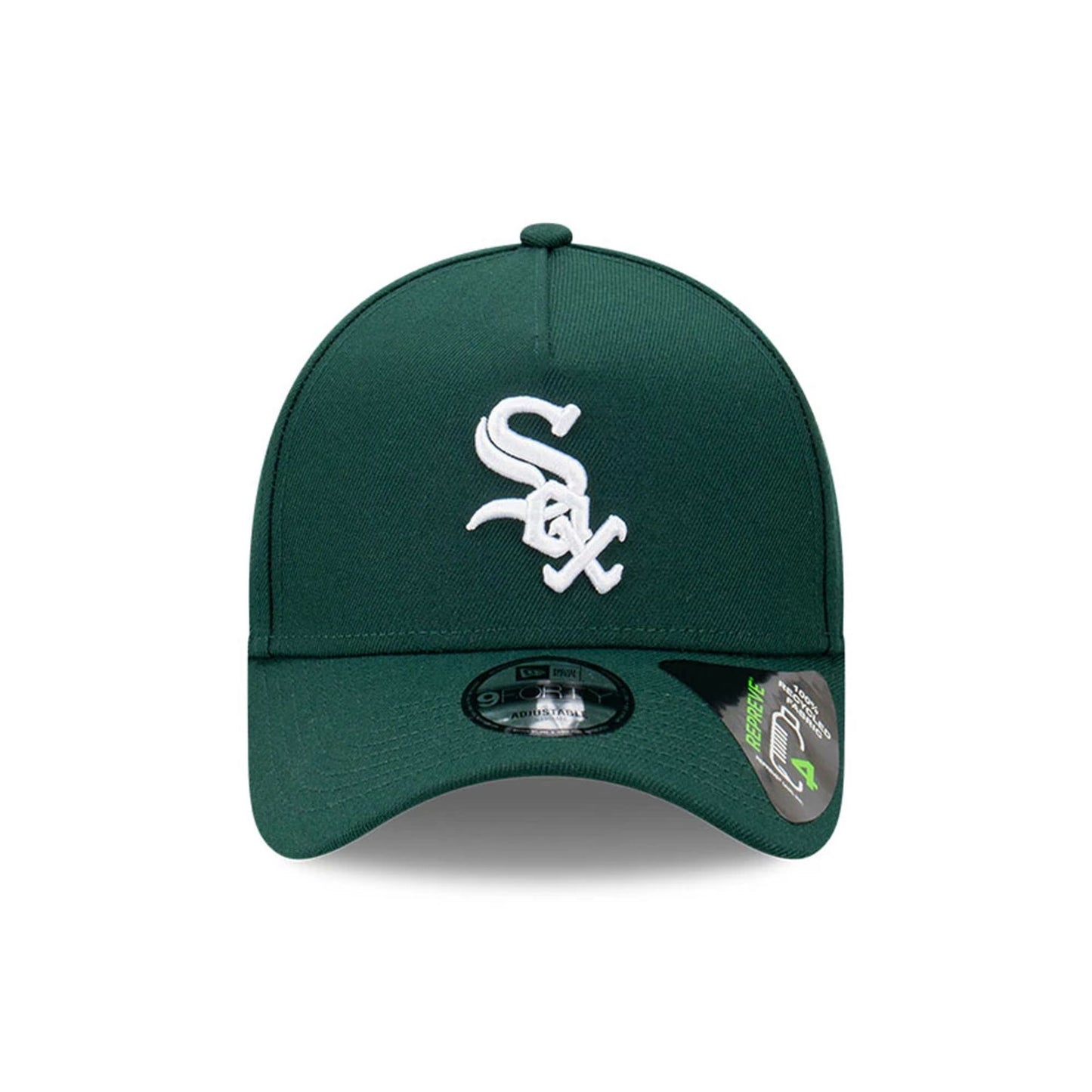 This is a Chicago White Sox Repreve Dark Green 9FORTY A-Frame Adjustable Cap 3