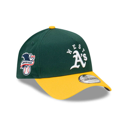 This is a Oakland Athletics Team Division Dark Green 9FORTY A-Frame Adjustable Cap 4