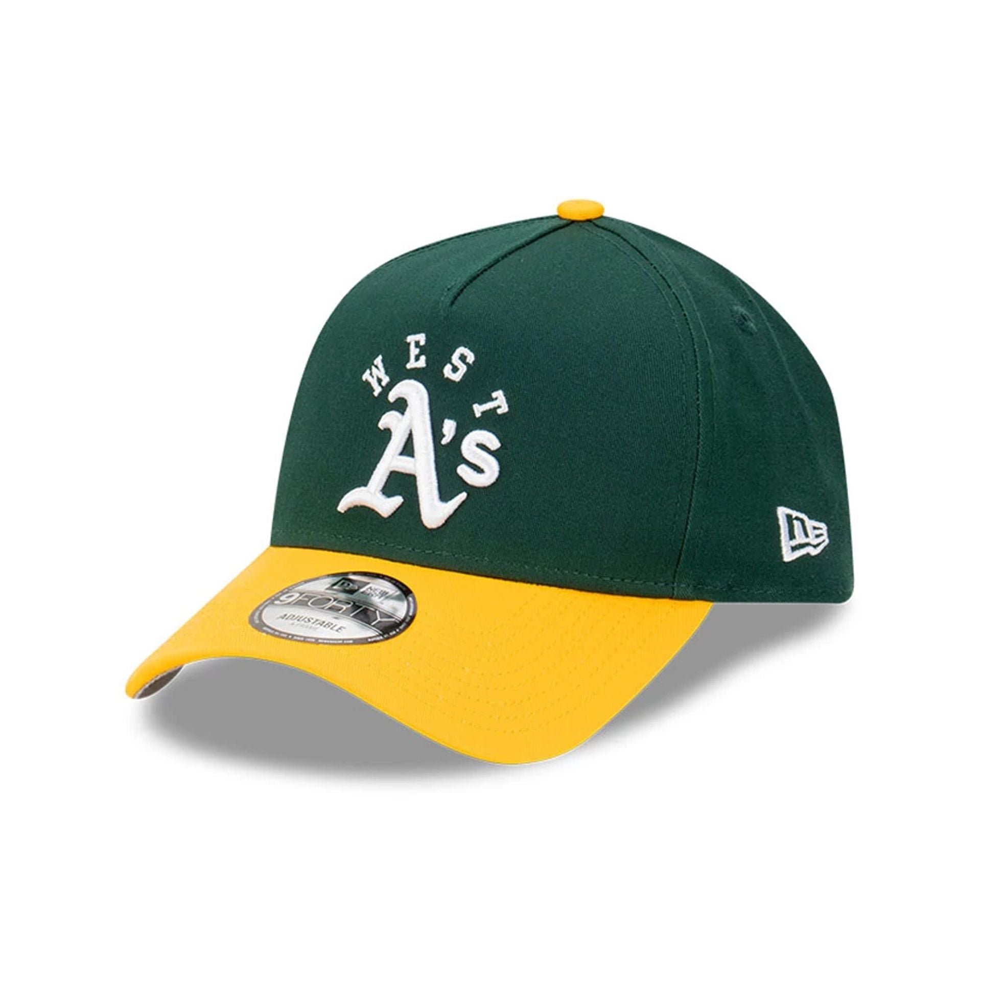 This is a Oakland Athletics Team Division Dark Green 9FORTY A-Frame Adjustable Cap 1