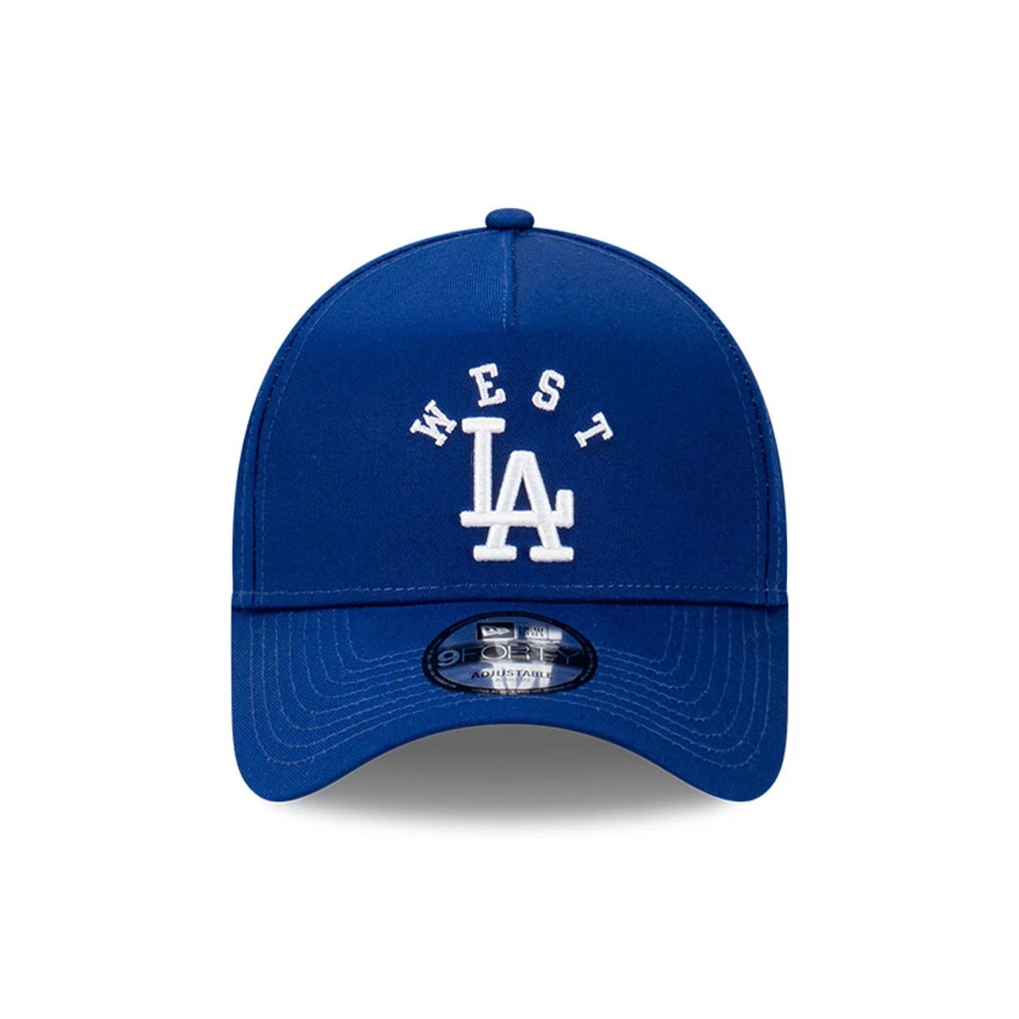 This is a LA Dodgers Team Division Dark Blue 9FORTY A-Frame Adjustable Cap 3