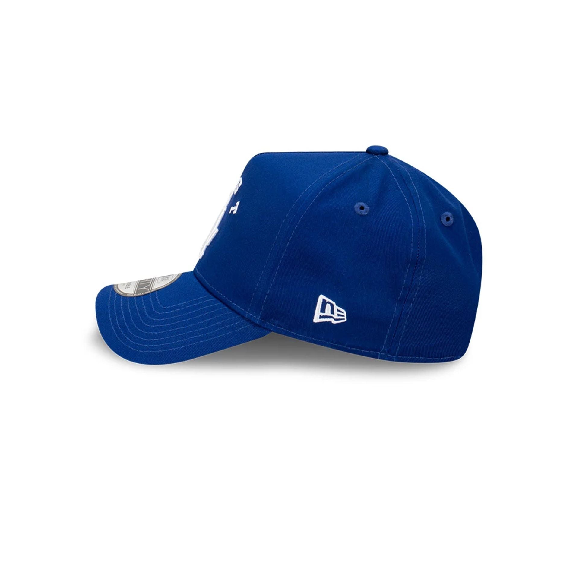 This is a LA Dodgers Team Division Dark Blue 9FORTY A-Frame Adjustable Cap 5