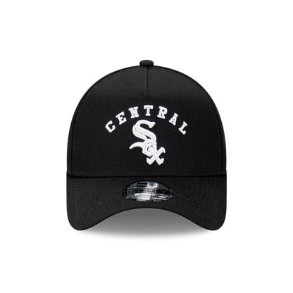 This is a Chicago White Sox Team Division Black 9FORTY A-Frame Adjustable Cap 3