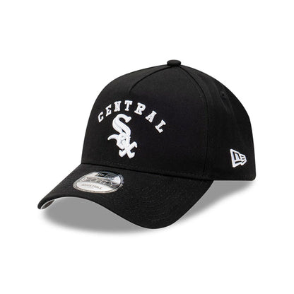 This is a Chicago White Sox Team Division Black 9FORTY A-Frame Adjustable Cap 4