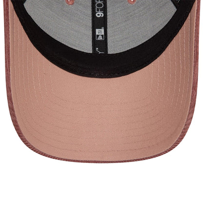 This is a New Era Cord Pink 9FORTY Adjustable Cap 5