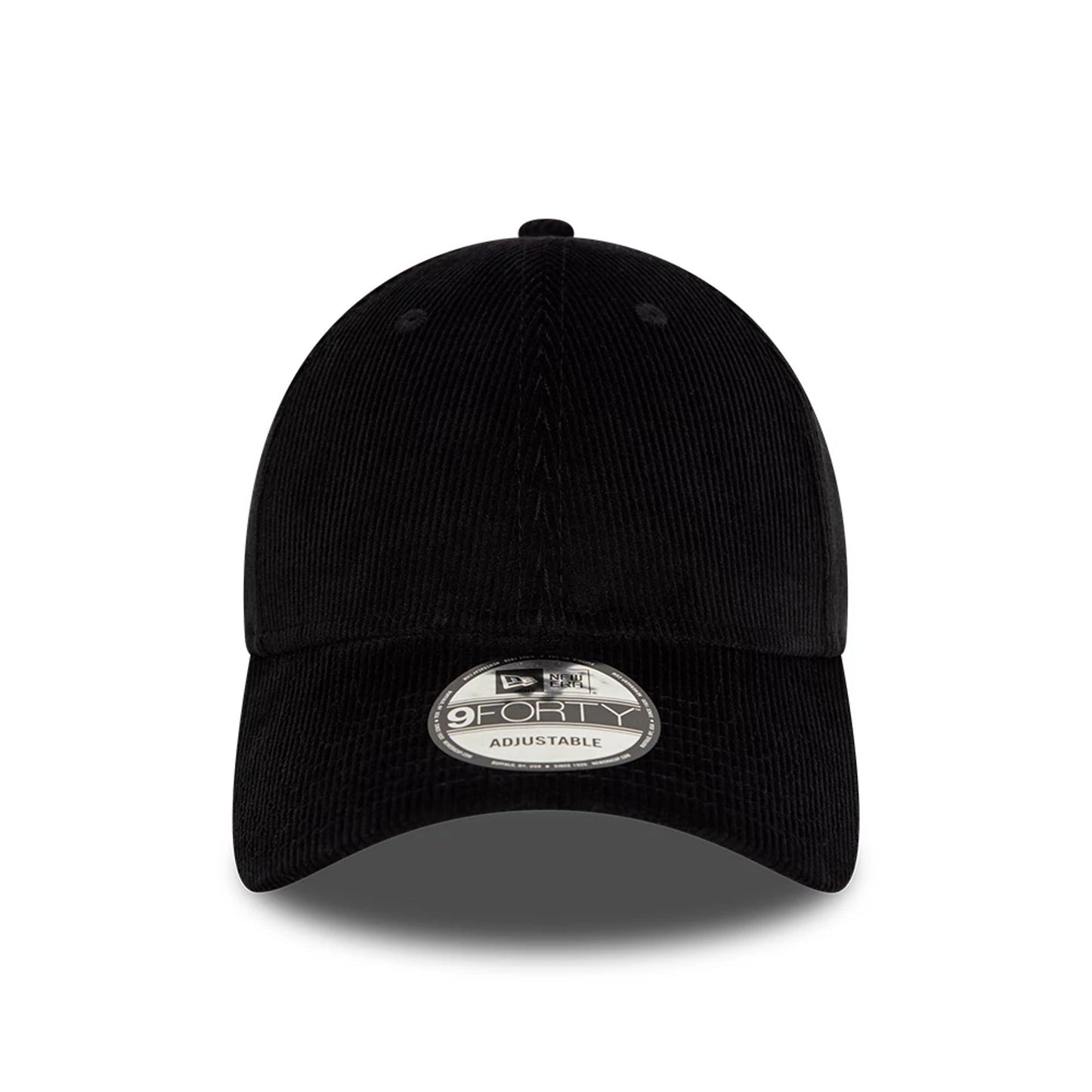 This is a New Era Cord Black 9FORTY Adjustable Cap 4