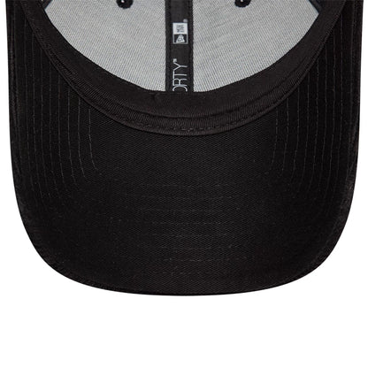 This is a New Era Cord Black 9FORTY Adjustable Cap 6