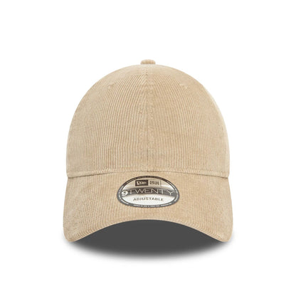 This is a New Era Cord Light Beige 9TWENTY Adjustable Cap 3