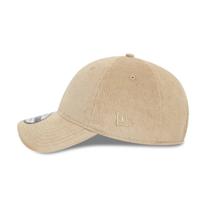 This is a New Era Cord Light Beige 9TWENTY Adjustable Cap 6