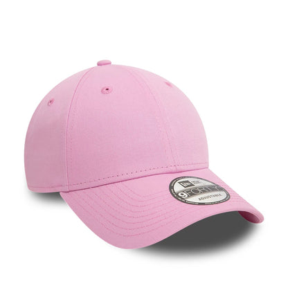 This is a New Era Essential Pink 9FORTY Adjustable Cap 1