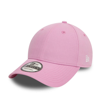 This is a New Era Essential Pink 9FORTY Adjustable Cap 4