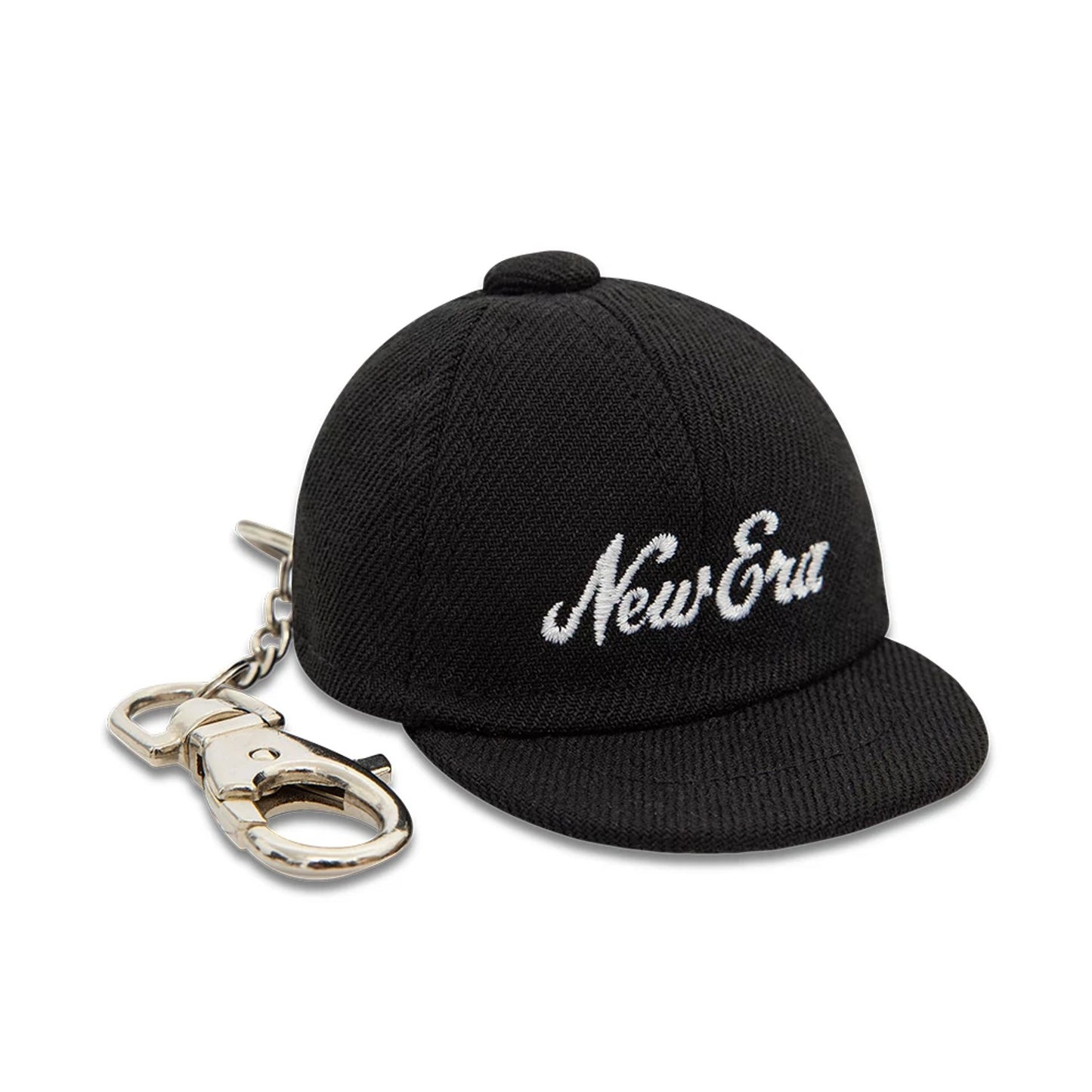 This is a New Era New Era Mini Cap Black Key Chain 4