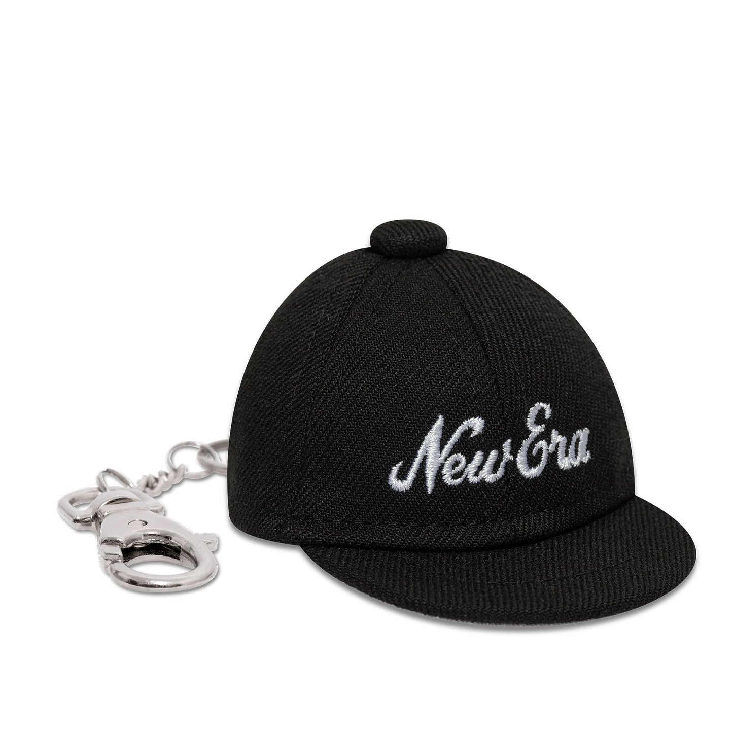 This is a New Era New Era Mini Cap Black Key Chain 4