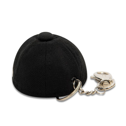 This is a New Era New Era Mini Cap Black Key Chain 2