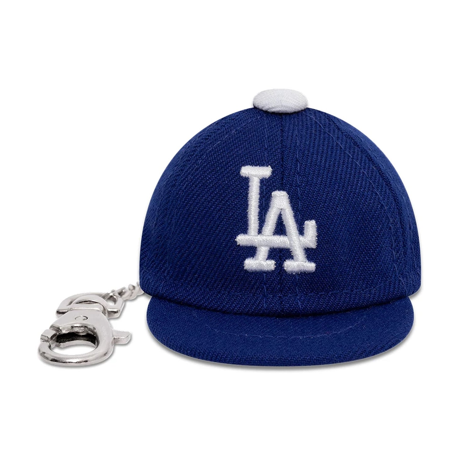 This is a LA Dodgers MLB Mini Cap Dark Blue Key Chain 2