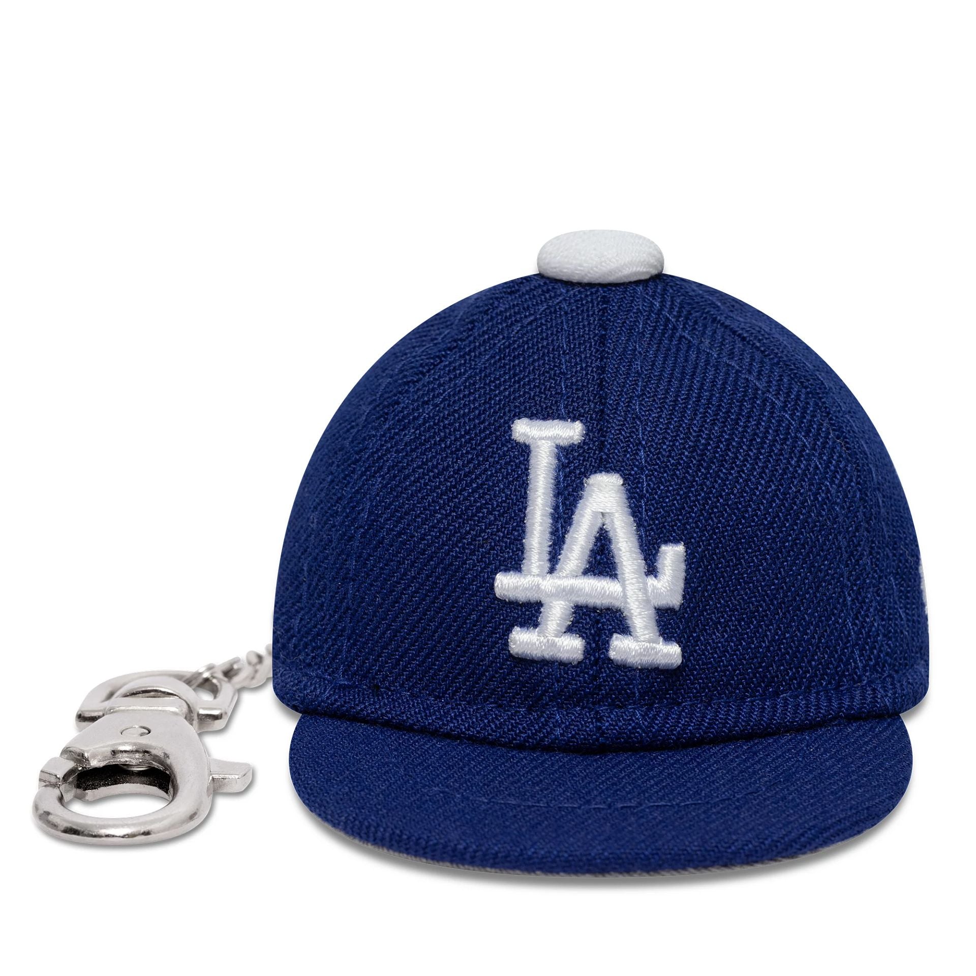 This is a LA Dodgers MLB Mini Cap Dark Blue Key Chain 2