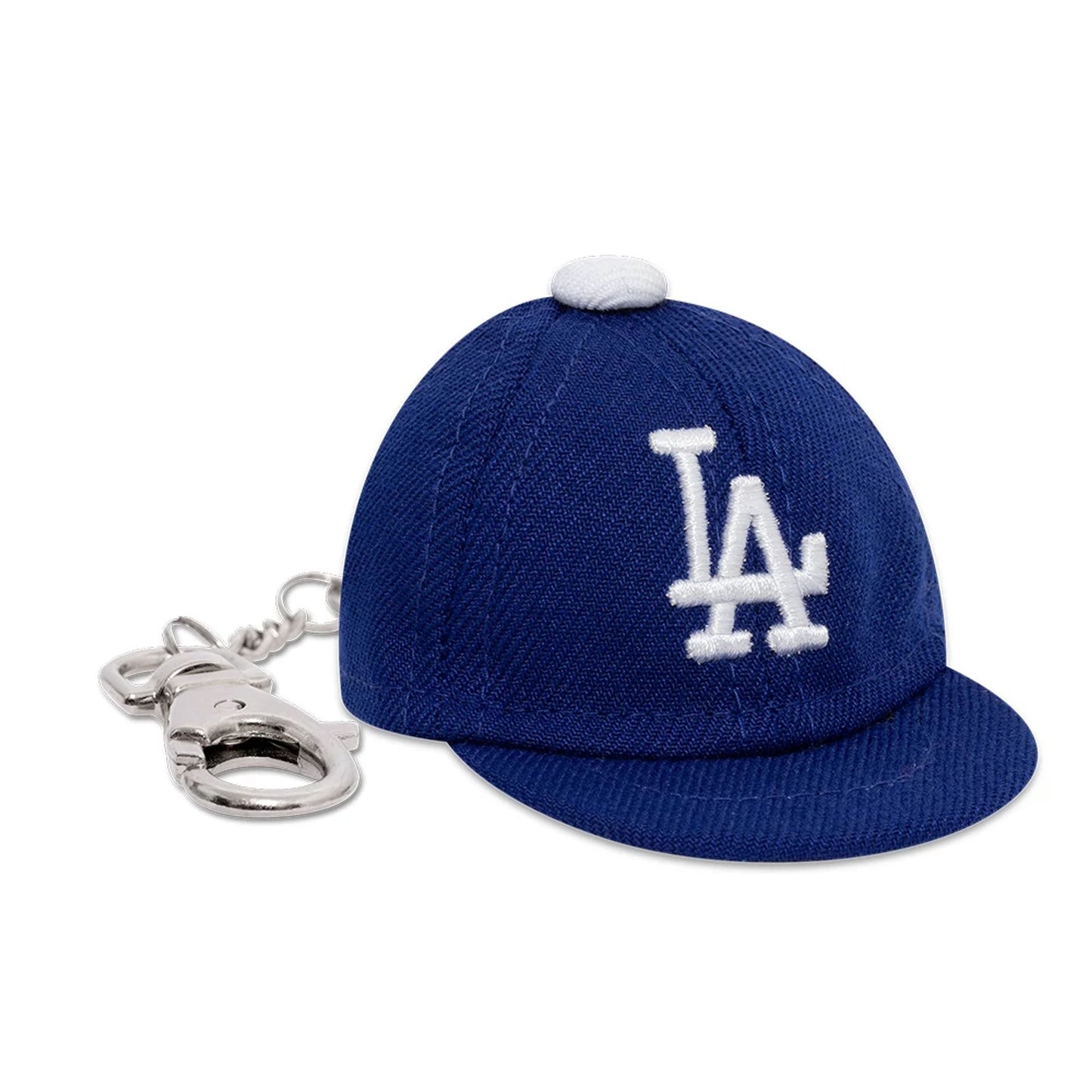 This is a LA Dodgers MLB Mini Cap Dark Blue Key Chain 3