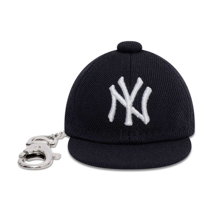 This is a New York Yankees MLB Mini Cap Navy Key Chain 2