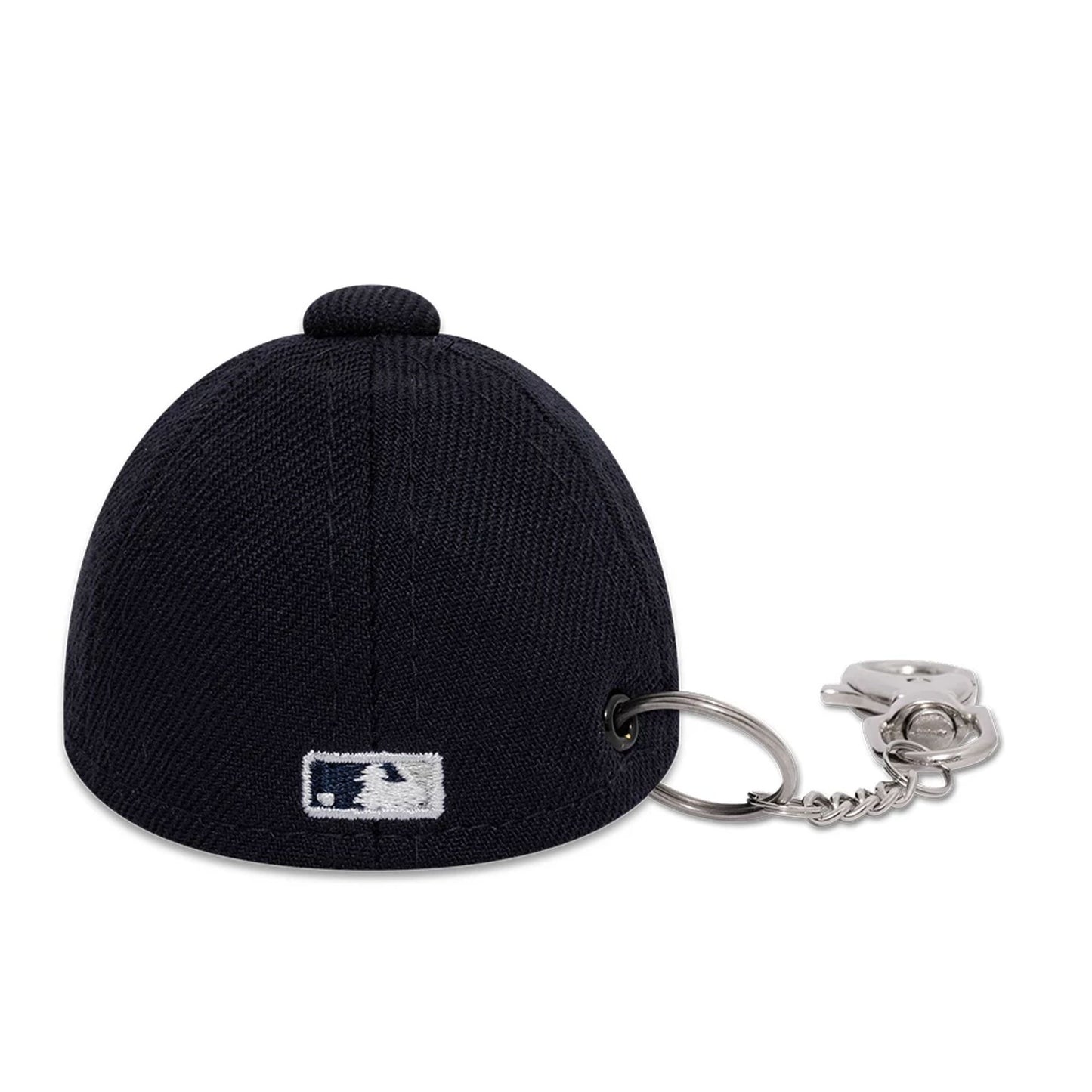 This is a New York Yankees MLB Mini Cap Navy Key Chain 4